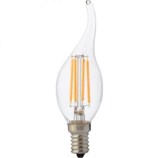 Лампа світлодіодна "Filament flame - 4" 4W свічка